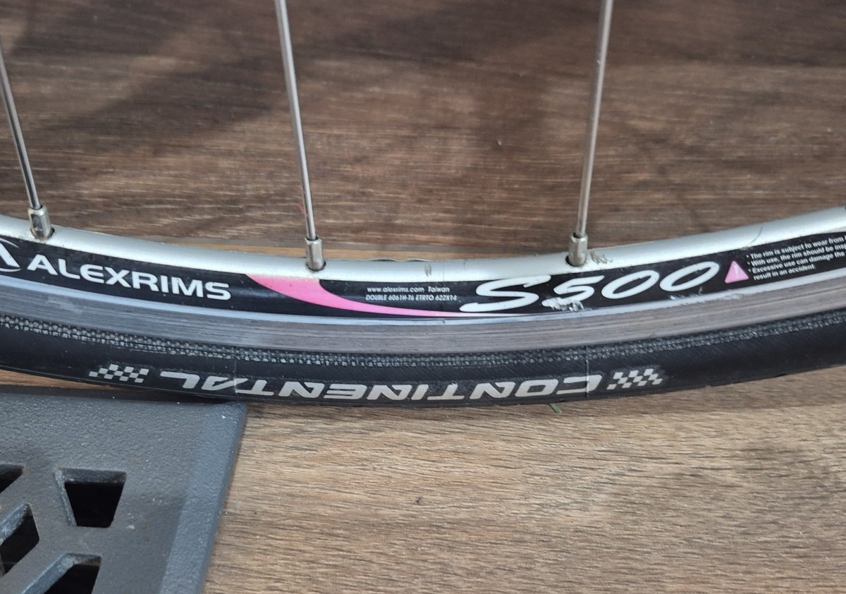 Alexrims S500 700c Clincher Road Wheelset with Shimano 8/9/10