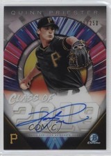 2019 Bowman Draft Chrome Class of 2019 191/250 Quinn Priester #C19A-QP Auto 2a9