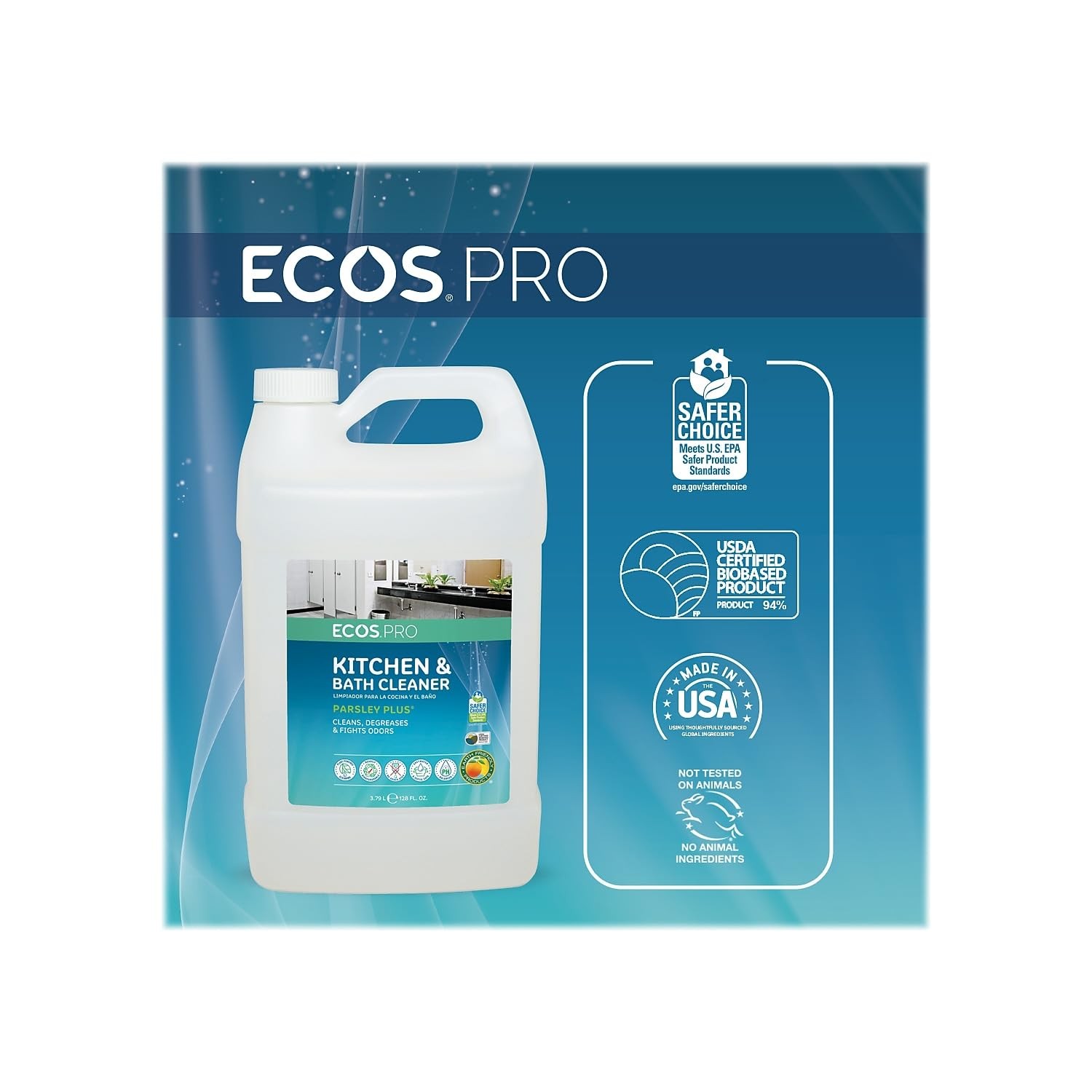 Earth Friendly Products Proline PL9746/04 Parsley Plus All-Purpose Kitchen-Ba...