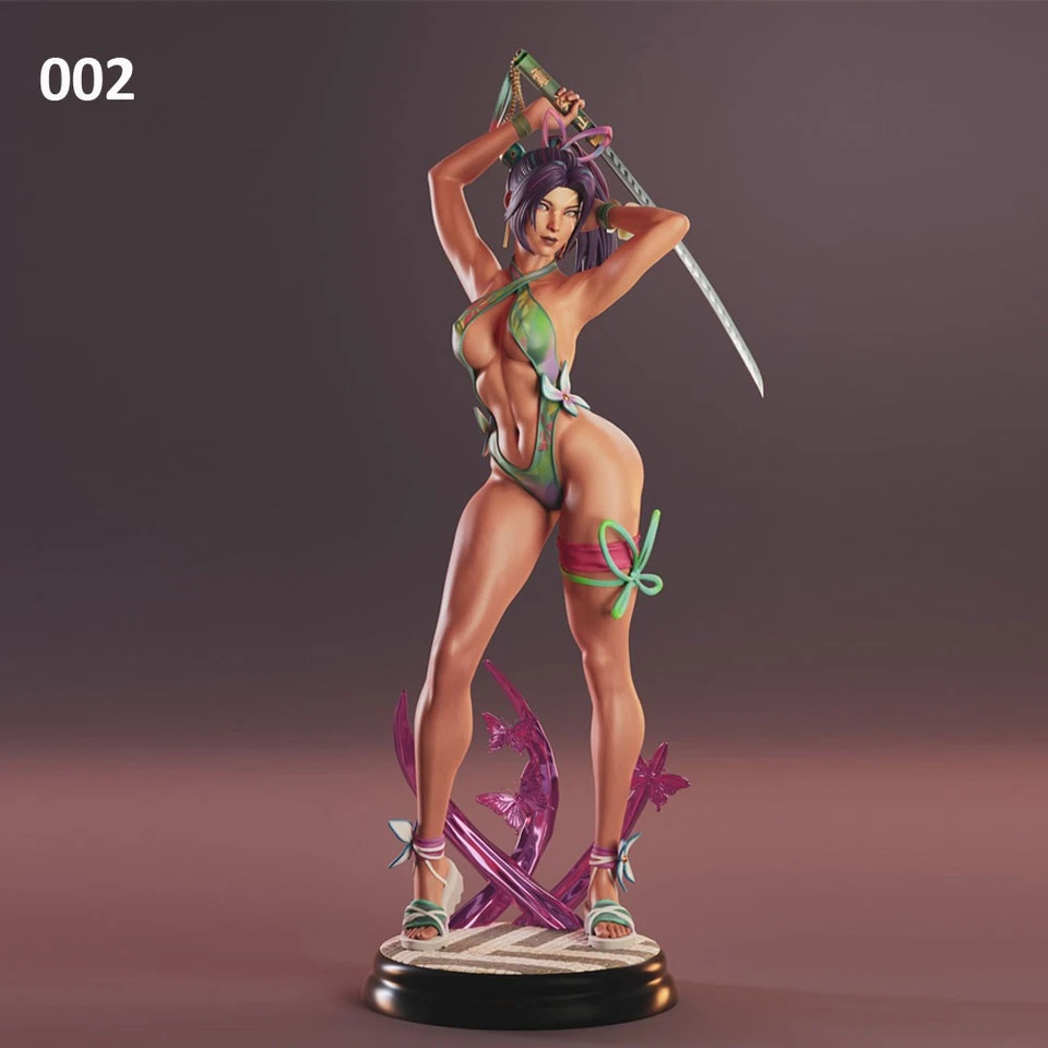 Psylocke 1/8 1/6 1/4 3D Print Model Kit Unpainted Unassembled 2 Version - Image 3 of 4