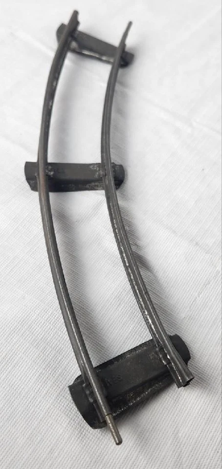 Lot of 9 Vintage Ives 2-Rail Curved Train Tracks - Image 2 of 4