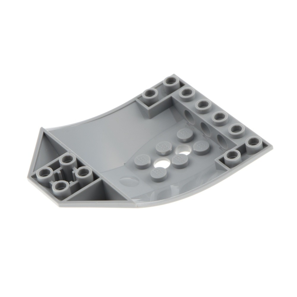 1X Lego Cockpit 8X6X2 New Light Gray Curved Star Wars 9499 4550252 41761 42021
