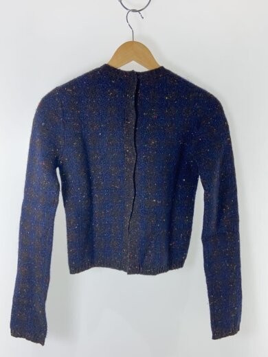 PRADA/Knit sweater (thick)/Size 38/Wool/NVY/All-over pattern thumbnail 2