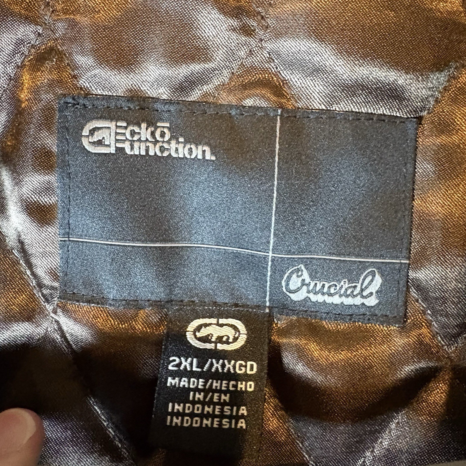 Rare Vintage Y2K Ecko Function Varsity Bomber Cor… - image 4