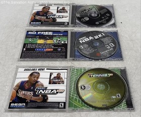 Lot of 6 Sega Dreamcast Games; NFL2K, Championship Surfer & More *Untested*