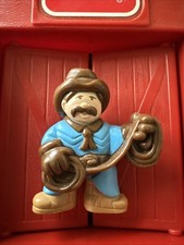 Lincoln Logs Sheriff Cowboy Figure Replacement Western Frontier Fort