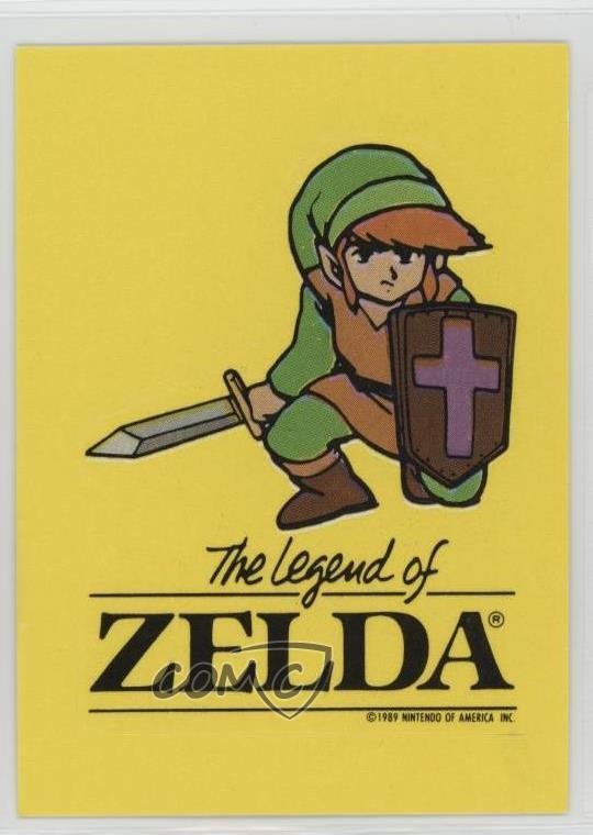 1989 Topps Nintendo Stickers The Legend of Zelda #5 0j3l