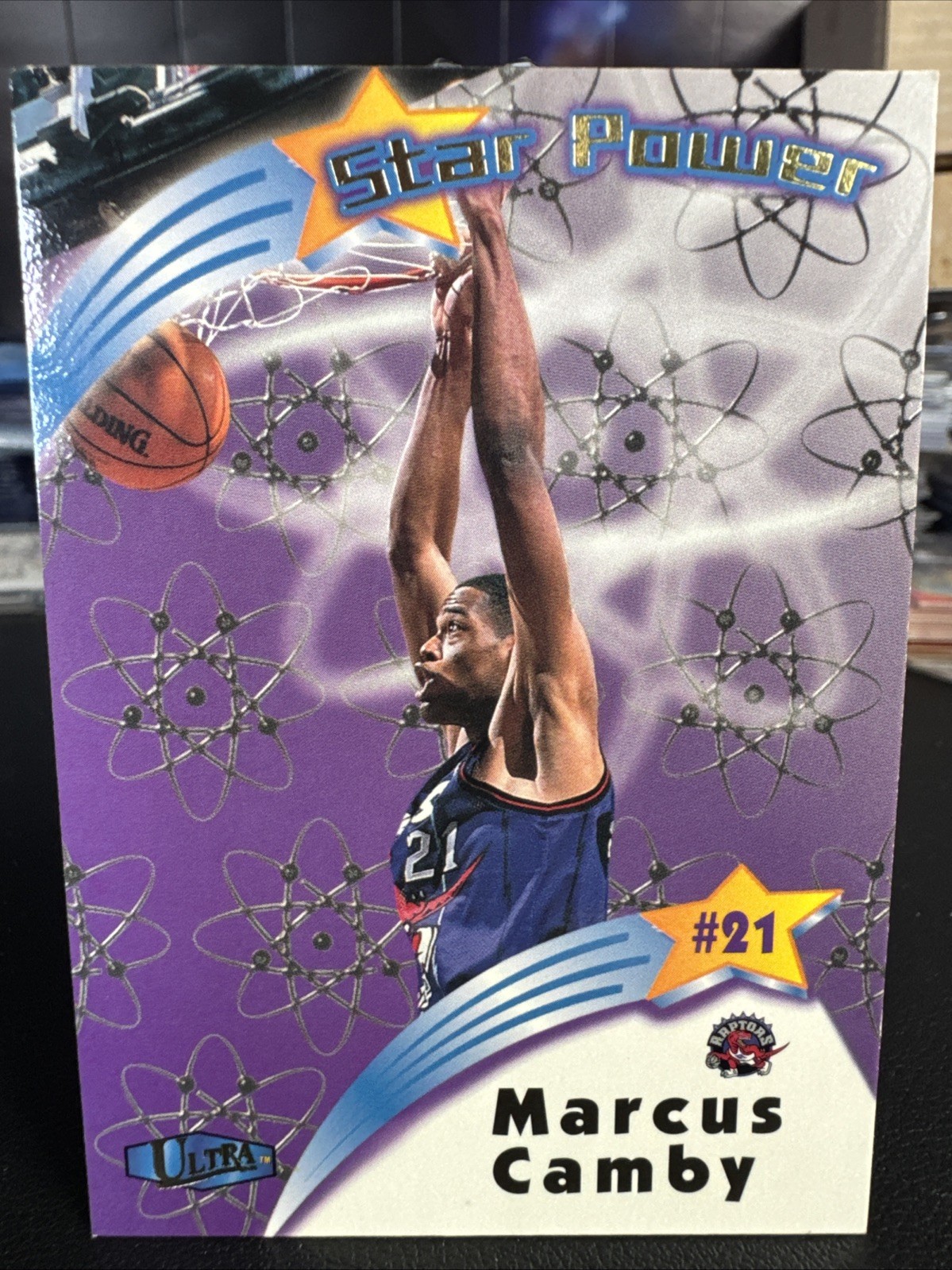 1997-98 Ultra #16 SP Marcus Camby Star Power (JS)