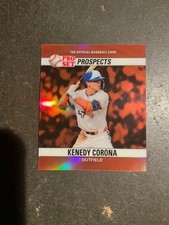 2026 Leaf Pro Set Baseball Kenedy Corona Mini Base #1/4 NY Yankees