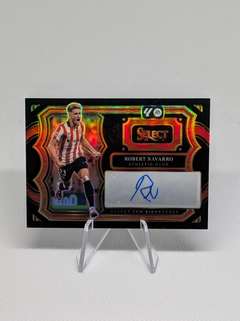 2025-26 Panini Select La Liga Robert Navarro Select Few Signatures  1/1