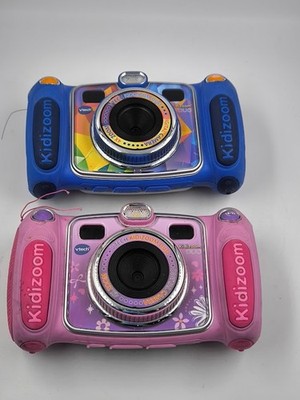 Lot of 2 VTech Kidizoom Duo Cameras - Not Tested, For Parts