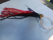 Custom Flyer trolling lure Black RED