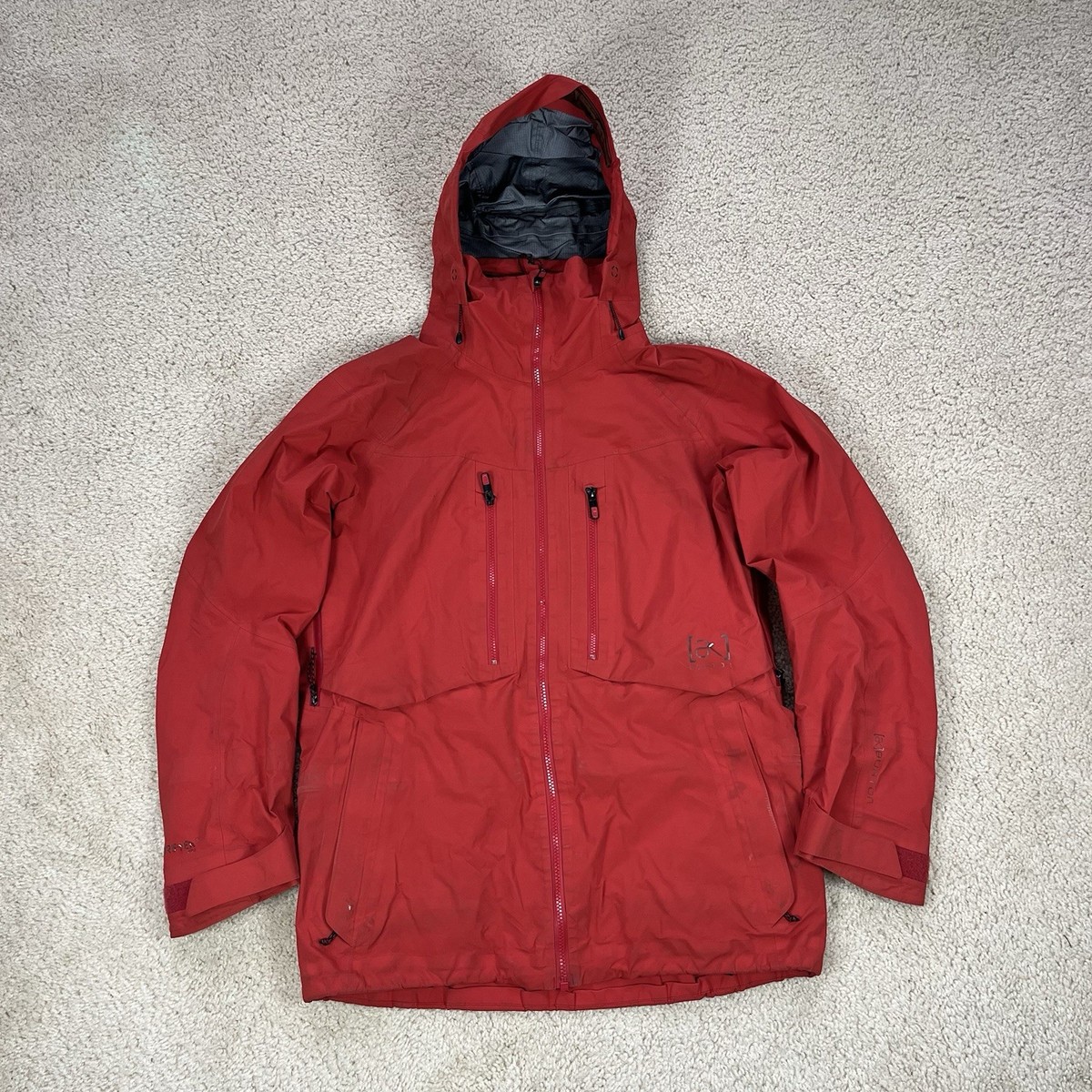 Men's Burton AK Hover 3L Gore-Tex Pro Jacket Red Small Read | eBay