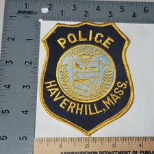 MK2 B8 Police patch Massachusetts Haverhill