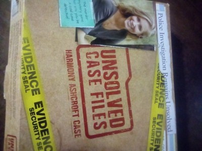Unsolved Case Files Game - Harmony Ashcroft,cold case detective file, VG shape