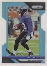 2018 Panini Prizm Light Blue Prizm 24/199 Eric Weddle #185 03rx