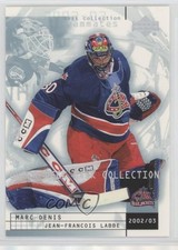 2002-03 Upper Deck Mask Collection Teammates Jean-Francois Labbe Marc Denis 0m8e