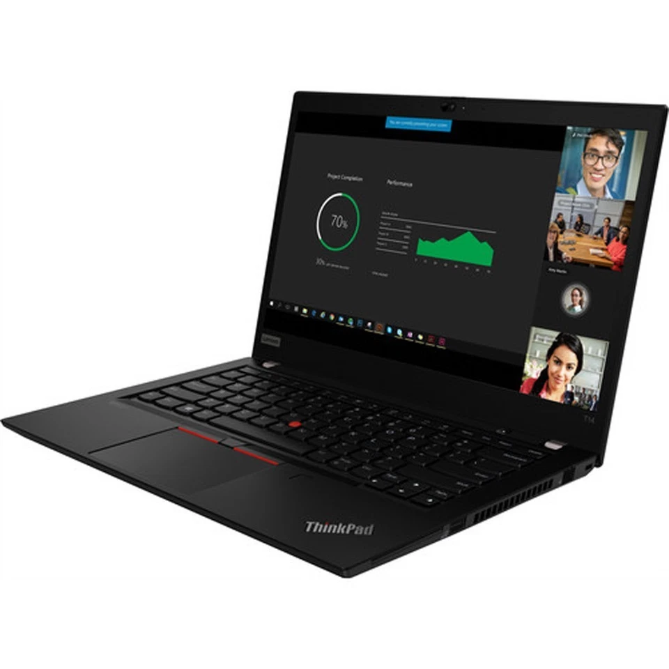 Lenovo ThinkPad T14 Gen 1 14" FHD AMD Ryzen 5 4650 Pro 16GB 256GB Radeon Graphic - Image 2 of 4
