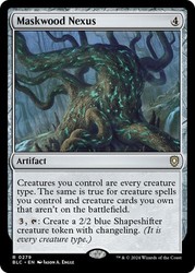 Maskwood Nexus 279 Commander: Bloomburrow