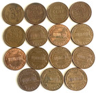 1928---1971 Lincoln Cents Mixed Set of 19 Coins (See Description) — photo 2