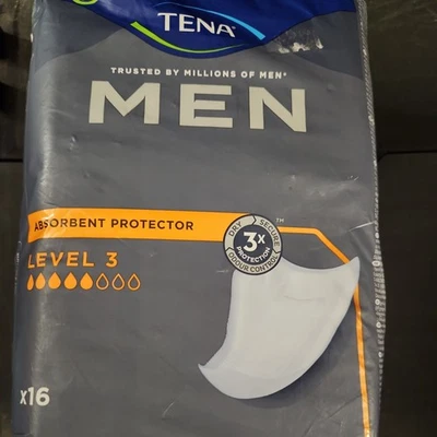Protector Absorbente Hombre Tena Nivel 3 Nuevo 16 Unidades/z - Imagen 1 de 2