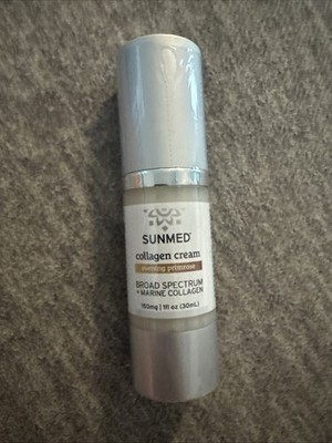 Sunmed collagen cream 1 oz Broad Spectrum + Marine Collagen Exp. 04/2027