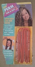 Vtg Retro Unopened 90s Perm For-A-Day Long Hair Wavers