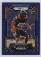 2024 Panini Prizm Draft Picks Blue Wave Prizm 26/249 Kitan Oladapo #169 n0c