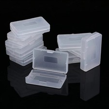 10x GBA Cases Clear Plastic Cartridge Nintendo Game Boy Advance Games Dust Cover