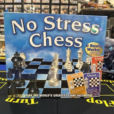 CHESS ''No Stress Chess'' Board Game Learn to Play Chess Kids Age 7+ NEW SEALED