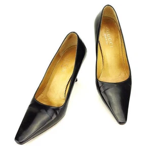 Escarpins Gucci pointure 35,5 5,5 talon haut,5 cm noir bout pointu chaussures femme