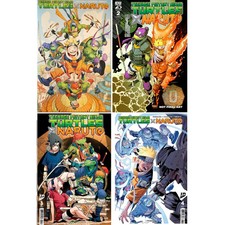 Teenage Mutant Ninja Turtles X Naruto: #1 2 3 4 [CVR A Set] 2024