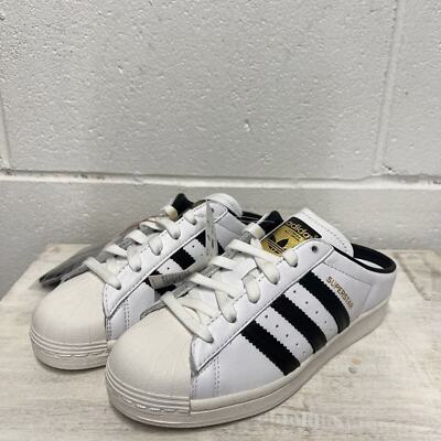 M 4 WMN 5.5 Adidas Originals Superstar Mule Shoes White
