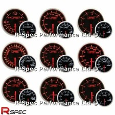 ANY 3 GAUGE OFFER - New 52mm Prosport  Amber / White Turbo Boost Oil Water Temp 