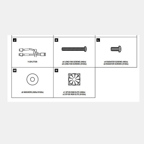 For Corsair/NZXT Kraken Coolers CPU Bracket Radiator Mounting Fixing Screws New - Picture 8 of 12