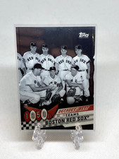 2020 Topps Series 2 Baseball Boston Red Sox #DBC-4 Decade's Best Chrome Insert