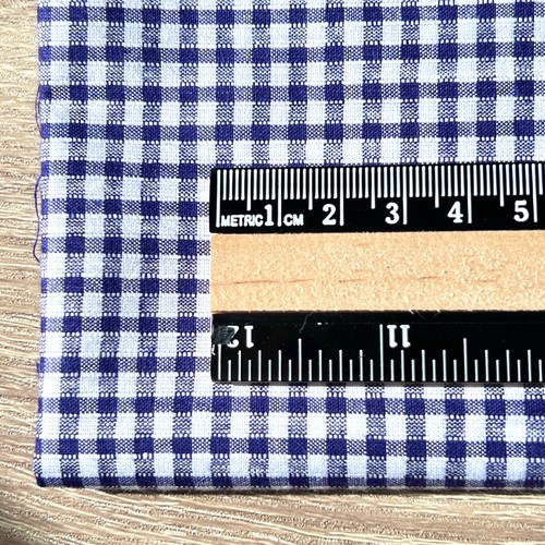 Gingham Check 100% Cotton Lightweight Fabric, 93 cm wide, Price per 1 metre - Picture 17 of 19
