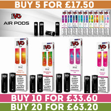 IVG Air 2400 Prefilled Pod Replacement | 20mg | 2ml | 2 Pack | All Flavours