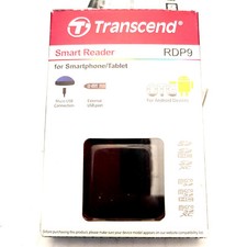 Transcend Smart Reader RDP9 for Smartphone  Tablet with USB-C Adapter