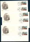 CANADA 1984, JACQUES CARTIER JOINT ISS. W. FRANCE, DUAL FDC, Sc 1011 + 1923 X 3