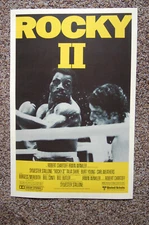 Rocky Part 2 Movie poster Lobby #2 Sylvester Stallone Burgess Meredith 
