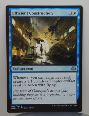 Efficient Construction - Aether Revolt - AER - 33/184 - MTG