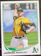 2013 Topps Baseball #211 Jarrod Parker, NM