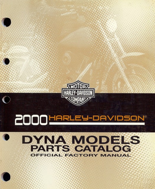 2000 HARLEYDAVIDSON DYNA PARTS CATALOG MANUAL FXD FXDX FXDXCONV FXDL