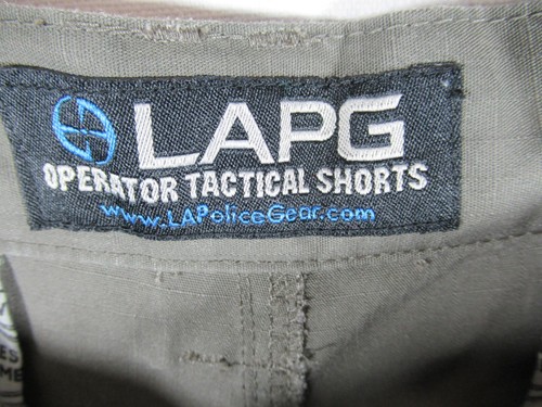 Pantaloncini cargo tattici LAPG uomo taglia 42 ripstop 11" cuciture interne grigio - Foto 2 di 5