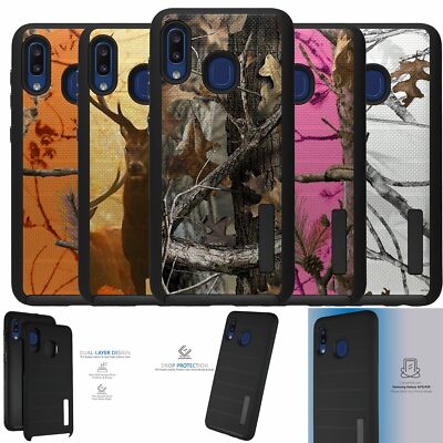 For [Motorola Moto E6 TACTICAL SET4] Shockproof Dual Layer  Case