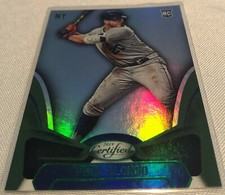2019 Panini Certified Baseball Pete Alonso New York Mets Mirror Green Rookie #25