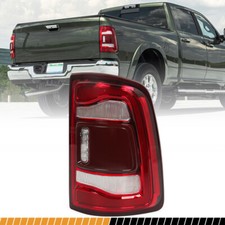 For Dodge Ram 2500 3500 2019-2024 Red Bezel Wo Blind Spot Tail Light Passenger For Dodge Ram 2500 3500 2019-2024 Red Bezel Wo Blind Spot Tail Light Passenger