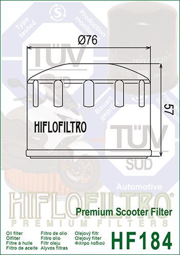 Filtre à Huile Hiflo Filtro Pour Scooter Peugeot 125 Satelis Compressor 2006-2011 - Auto