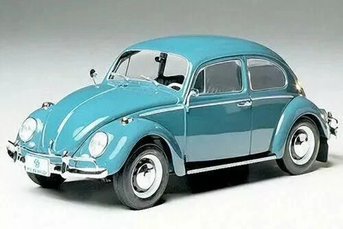 1966 Model Volkswagen 1300 BEETLE Maggiolino Tamiya 24136 1/24 Plastic Model Kit - Immagine 2 di 2